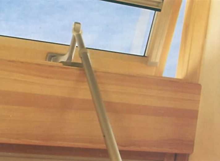 Drążek teleskopowy 1.5 m - 3 m do obsługi okien dachowych