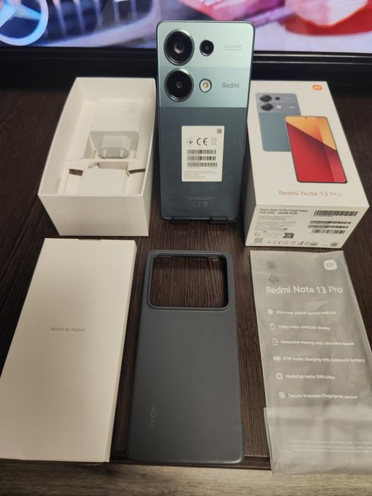 ИГРОВОЙ Xiaomi redmi note 13Pro, память 8+8-256гиг,как новый.