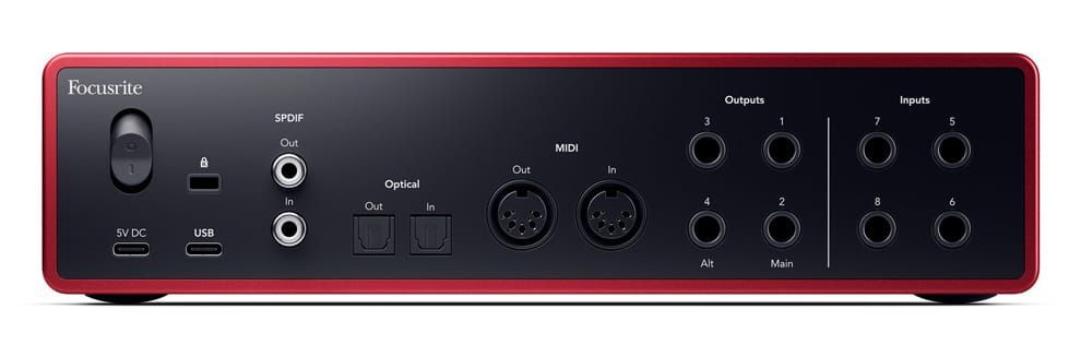 Focusrite Scarlett 18i16 4th Gen – interfejs audio USB