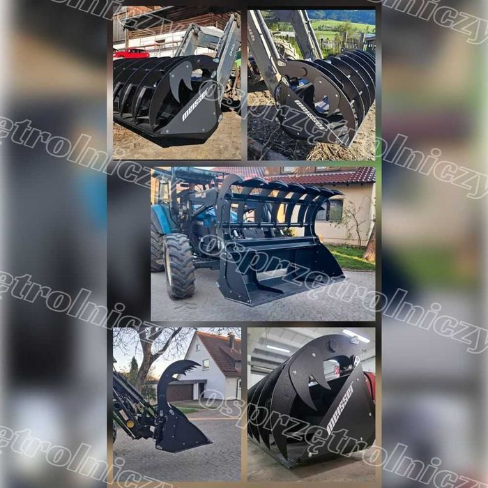 ŁYCHO KROKODYL ZĄB PALONY 1,6m JCB Merlo CAT Claas Schaffer dostawa!