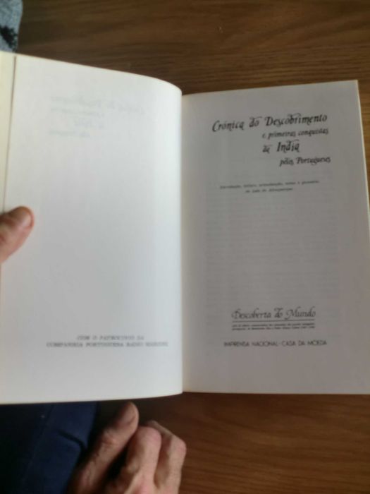 Crónica do Descobrimento e primeiras conquistas da Índia