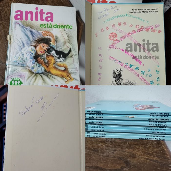 Livros infantis ANITA