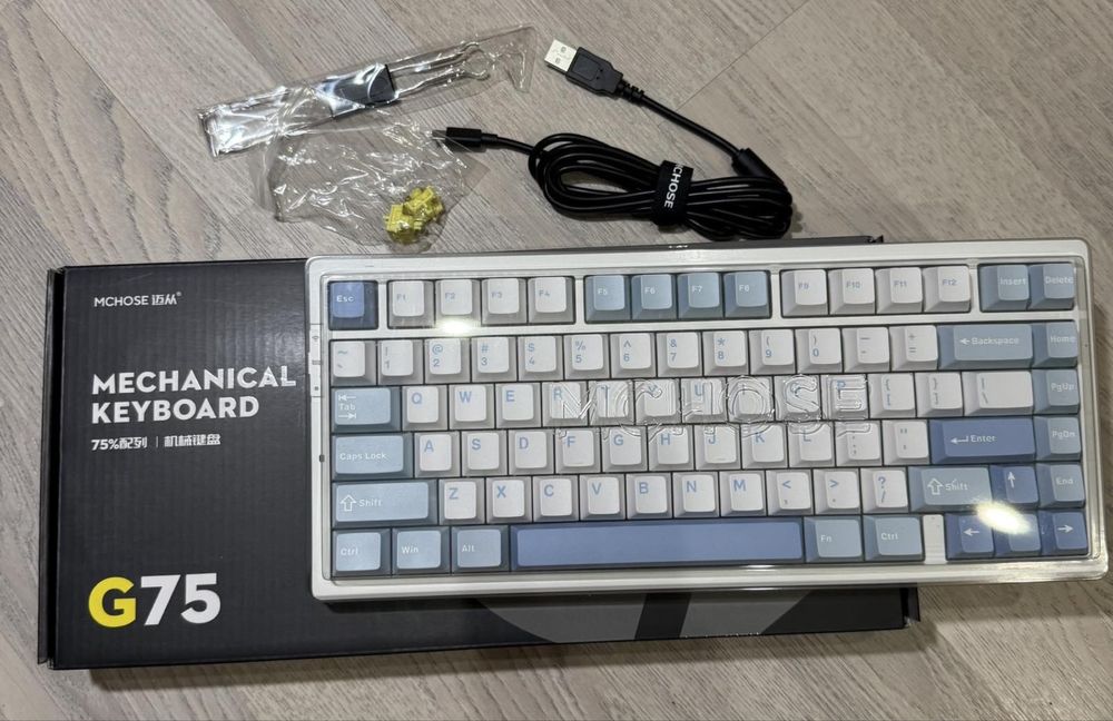 Mchose G75 PRO - Безпроводная игровая механическая клавиатура