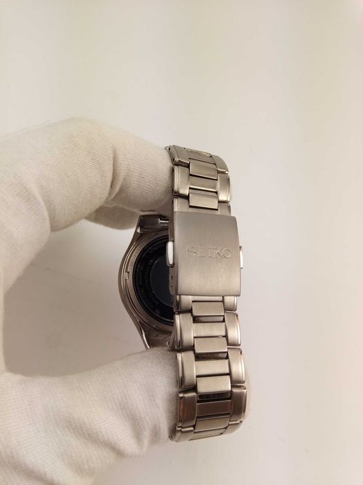 Часы мужские Seiko Solar SBTM003 титан радиоконтроль сапфир Japan made
