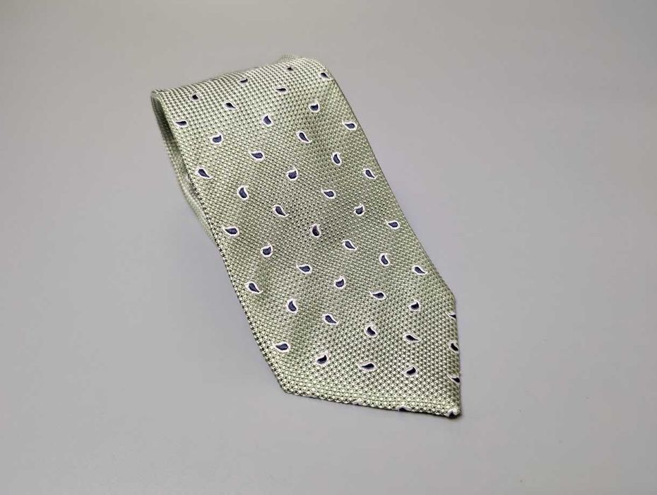 Галстук краватка Ermenegildo Zegna 100% silk Made in Italy