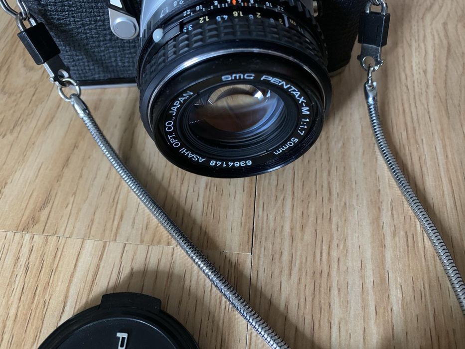 Плівковий зеркальний обьєктив фотоапарат Pentax me tokina