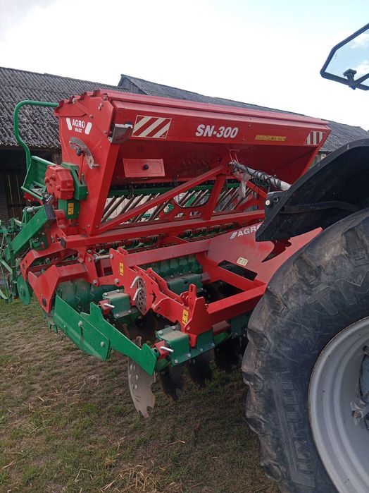 Agregat uprawowo siewny, talerzowy Agro-Masz SN-300