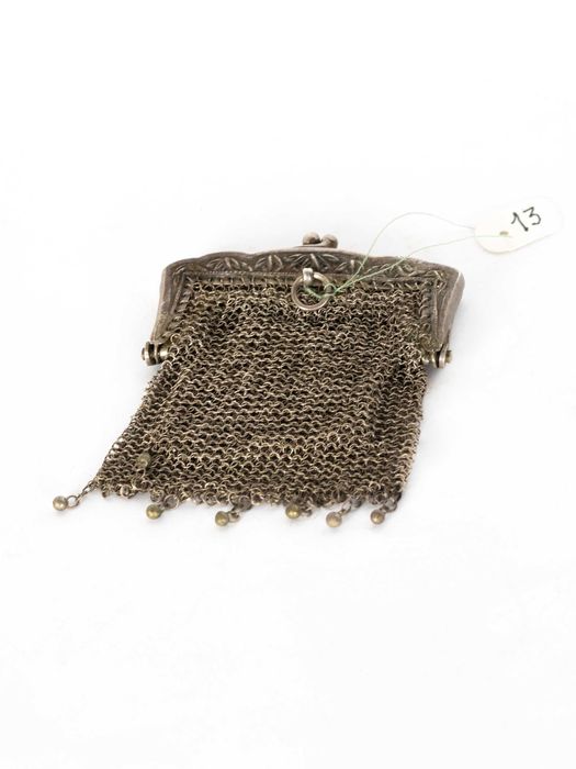 Bolsa de moedas | malha de prata