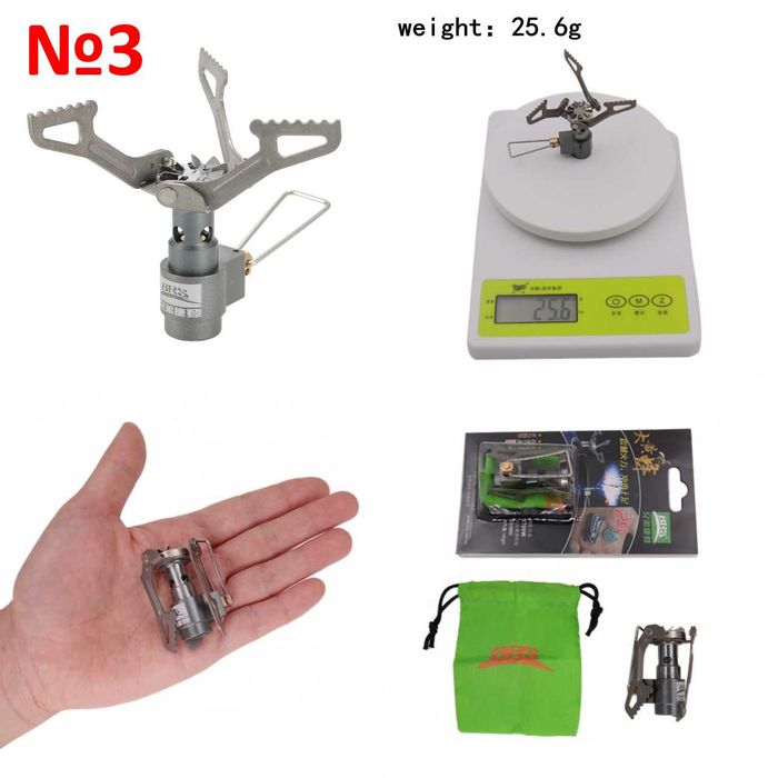 Туристичний газовий пальник міні туристическая газовая горелка