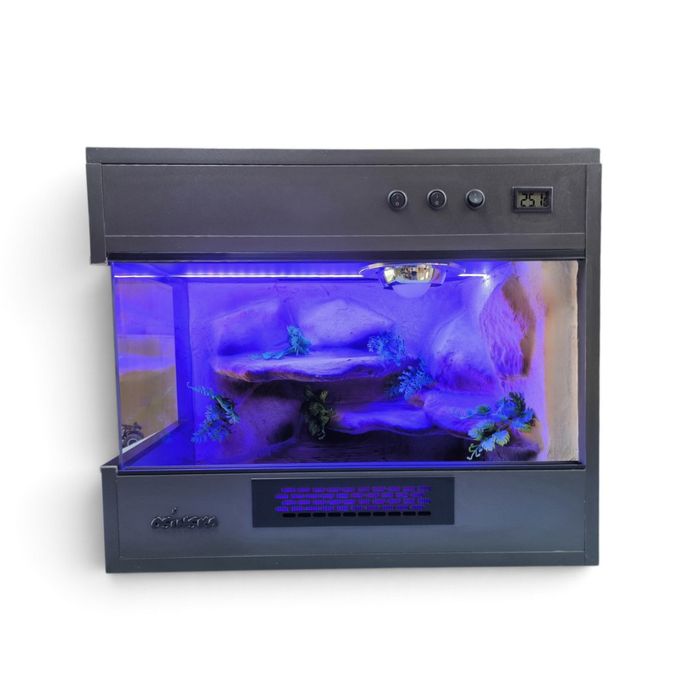 Terrarium meblowe dla gekona eublefara lamparciego GOTOWE OD RĘKI