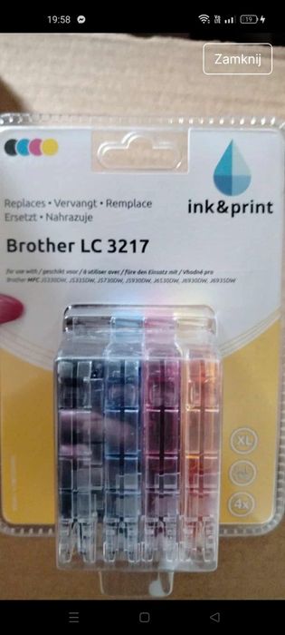 Tusz do drukarki Brother LC 3217