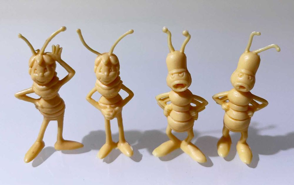 Antiga Coleção Completa ~ ”ABELHA MAYA” ~ 20 Monocromáticos ~ Anos 80