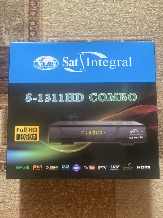 Супутниковий ресівер Satintegral S-1311 HD Combo