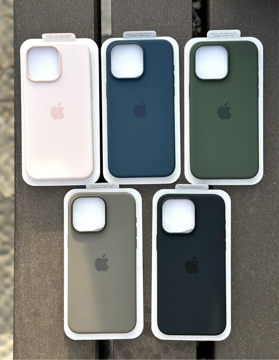 Силіконовий чохол на 15, 15 pro, 15 pro max з Magsafe, чехол на айфон