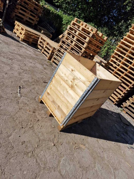 Skrzyniopalety ( paleta i 5 nadstawek]