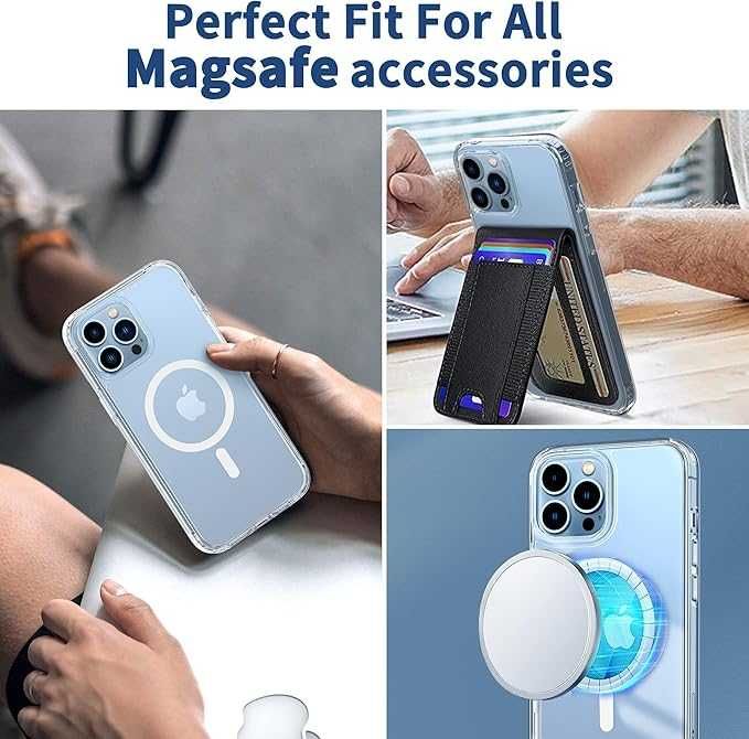 USZKODZONE Magnetyczne plecki etui iPhone 13 Pro Max bezbarwny MagSafe