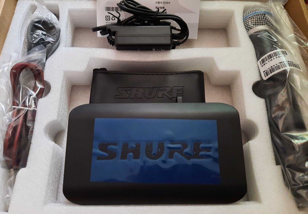 Радіомікрофонна система Blx24 Shure Beta sm58