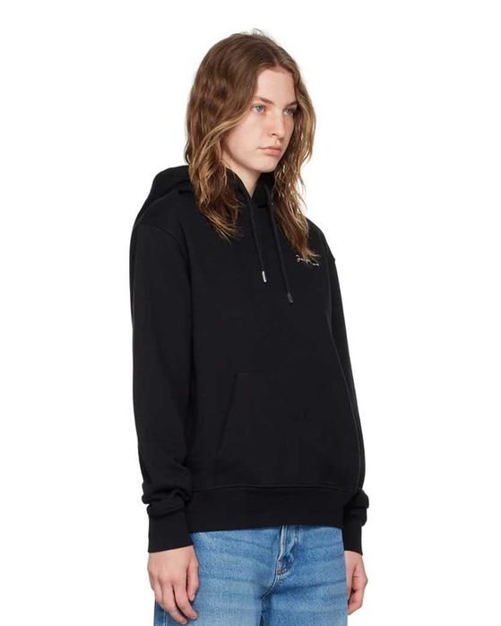 Худі Jacquemus Embroidered Logo Hoodie Black