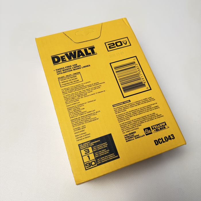 Dewalt Світлодіодний Ліхтар DCL043 Фонарь Фонарик з США