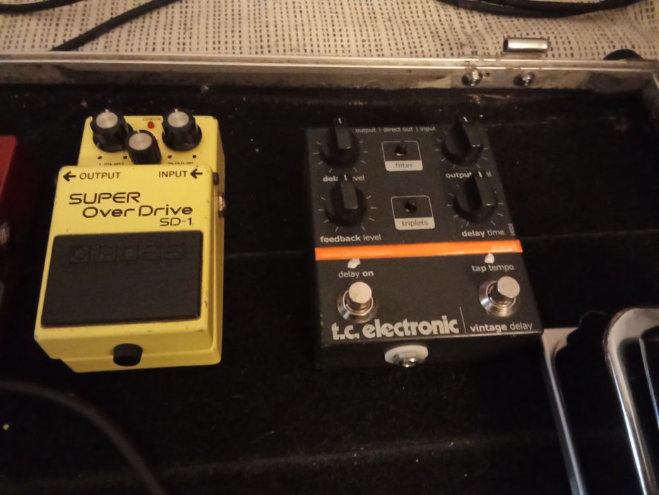 Pedais - MXR, Boss, Dunlop, MI Audio, TC, Servus, Carvin, G-LAB