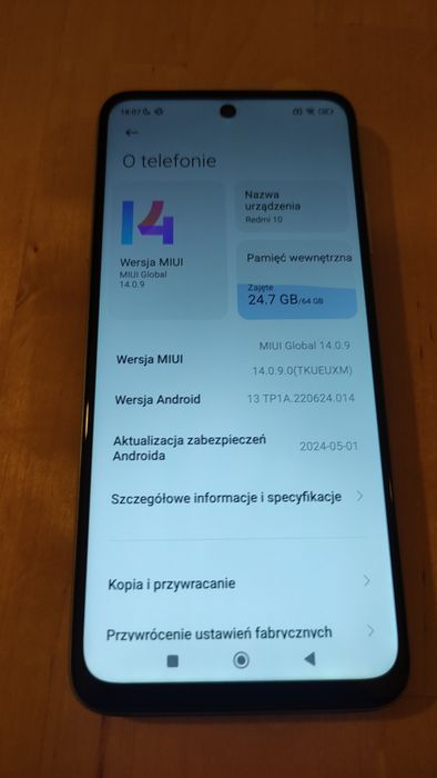 Redmi 10 4+64 GB, NFC