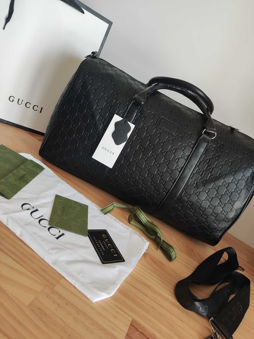 Torba podróżna, na siłownię, weekendowa, skóra, Włochy 110917