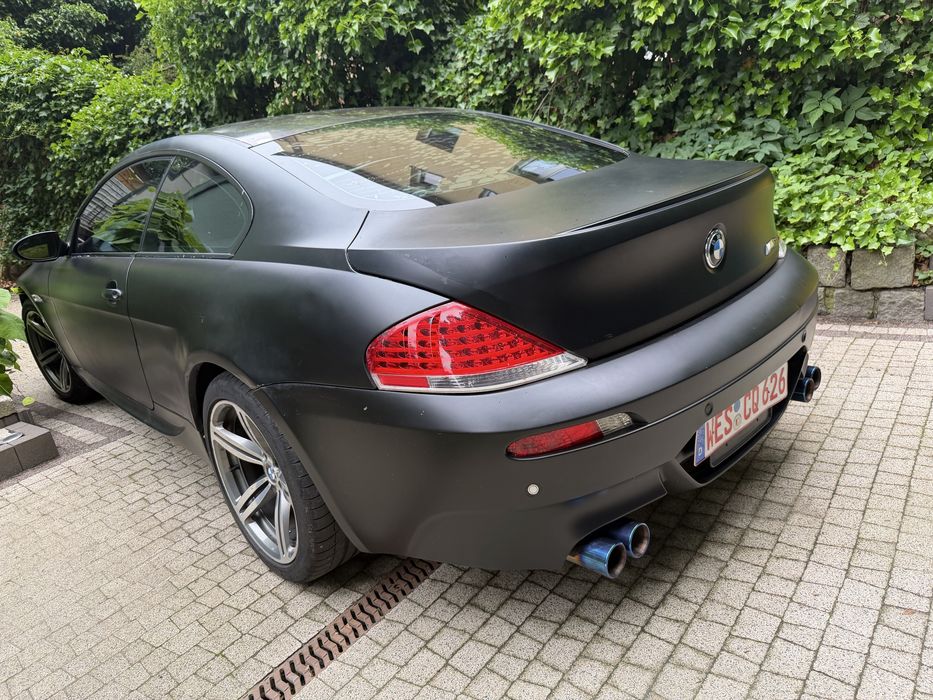 BMW M6 E63 V10 507 KM Head Up Carbon Zamiana X7 Q7 GLS