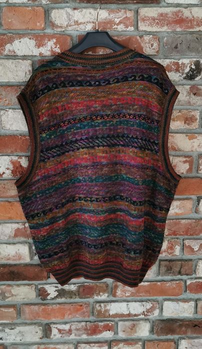 Missoni Sport Kamizelka Męska Bezrękawnik xl  wool