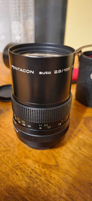 Pentacon auto 2.8/135 MC – vintage obiektyw M42
