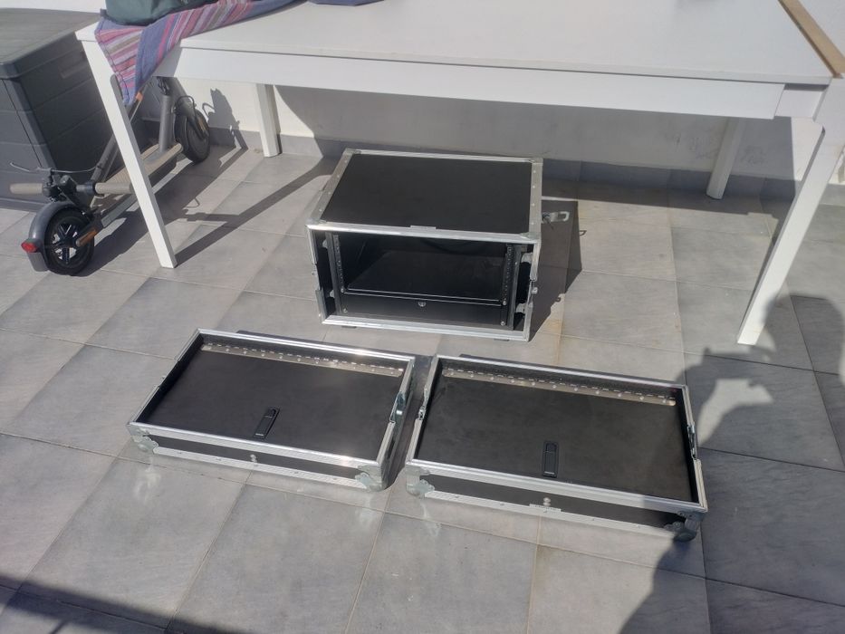 Flight case/rack/Caixa de transporte/mesa
