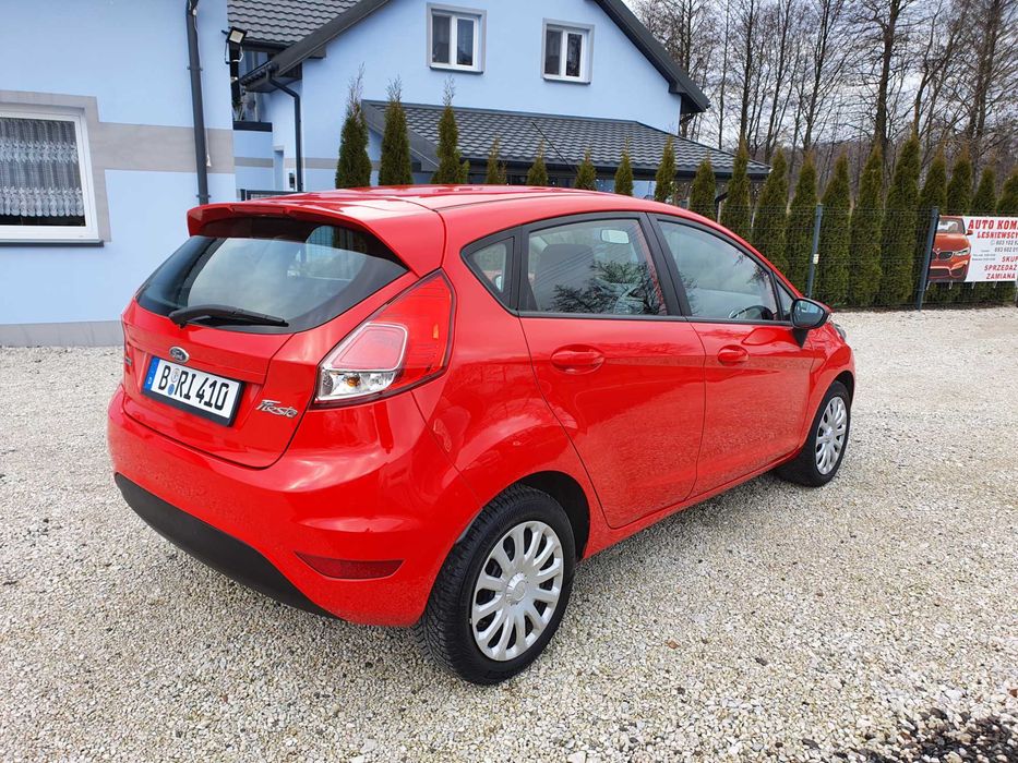 Ford Fiesta Lift 1 Wł Opłacony TUV 130 Tyś Km 100% Bez Wypadek Zamiana