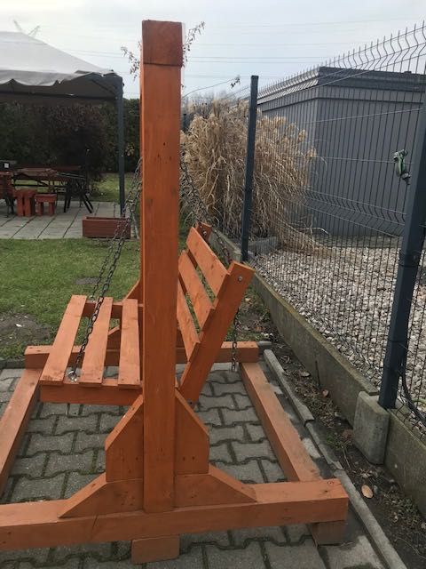 hustawka ogrodowa drwewniana - drewno zewnętrzna