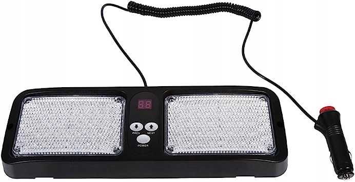 Lampa światło stroboskopowe samochodowe 44W 12V 86 LED