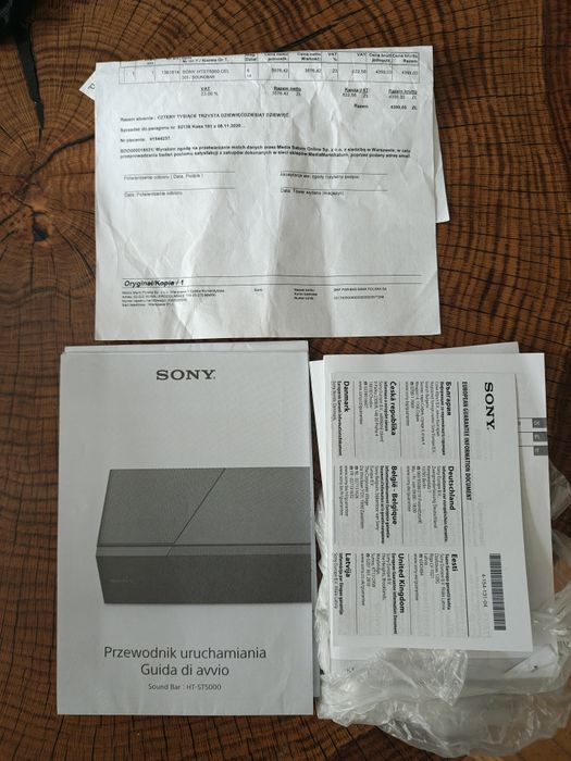 Sound Bar Sony dolby atoms