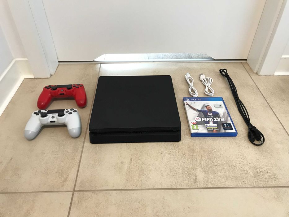Ps4, Playstation 4, 2 pady, gra Fifa 23 [nowa pasta + termopady]