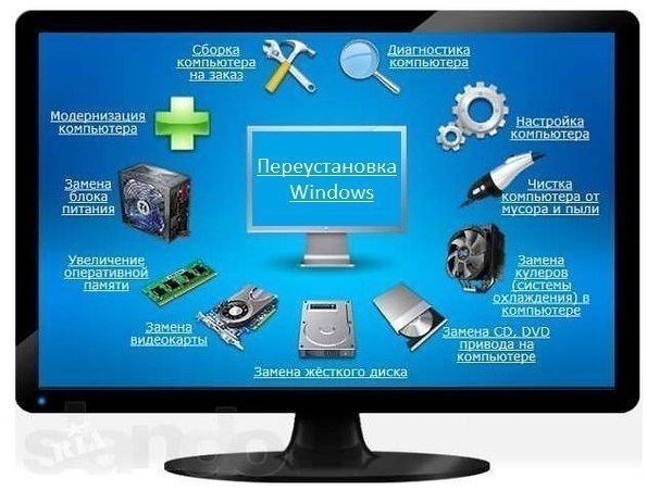 Ремонт и ускорение работы компьютера