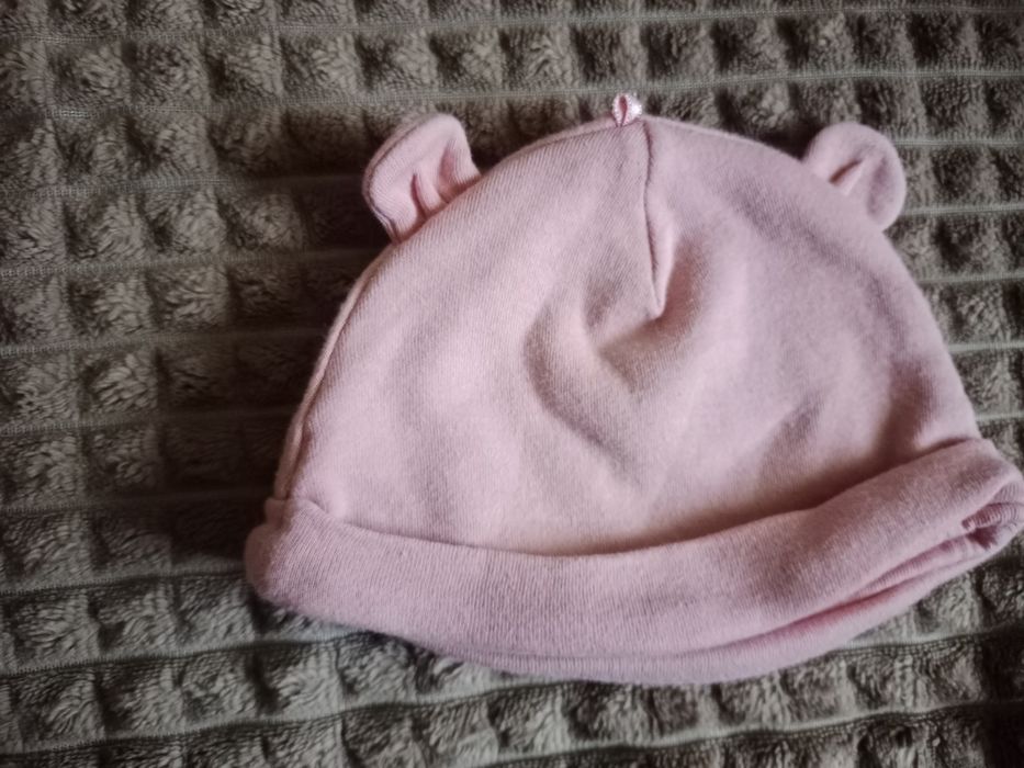 Шапочки та бодіки для новонародженої, шапочки в пологовий
