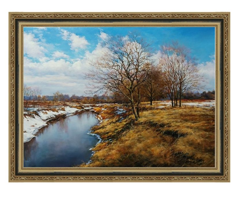 Картина "Весна вже дихає у тиші", художник Іван Чернов