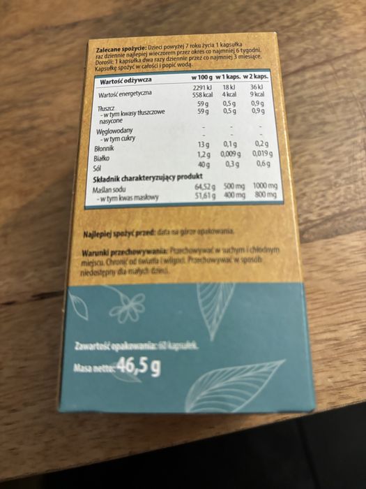 Maslan sodu forte 60 kapsulekx2
