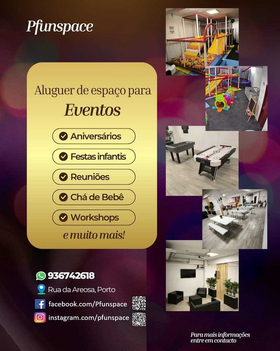 Espaço para festas