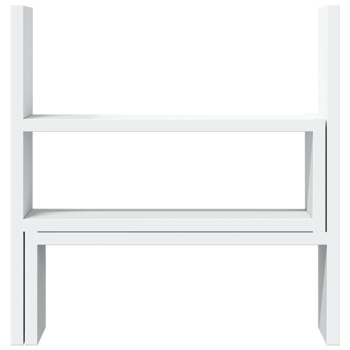 Vidaxl Organizer Na Biurko, Regulowany, Biały, 40X17X41 Cm
