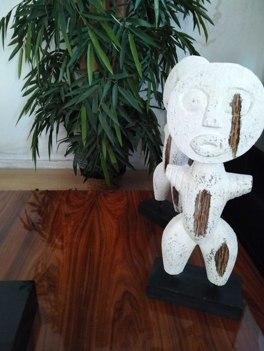 Conjunto estátuas decoração