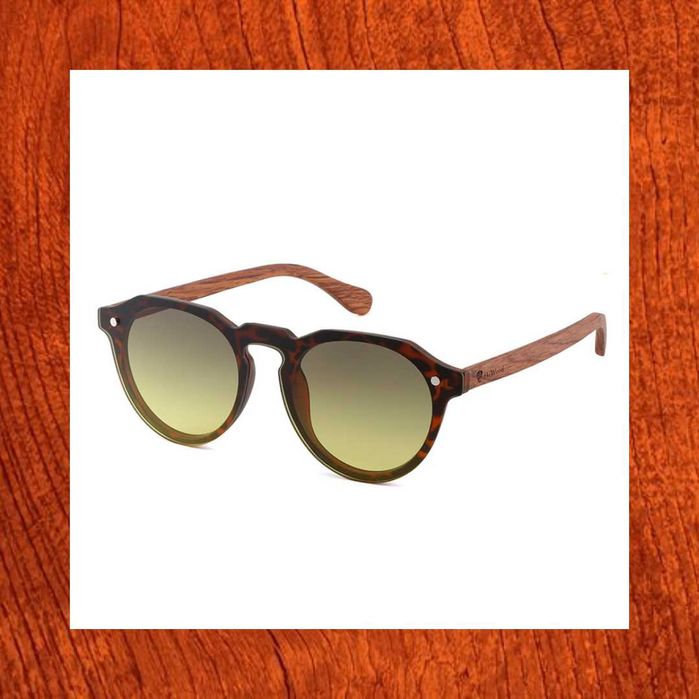 Óculos de sol "VINTAGE LUX." - HU WOOD