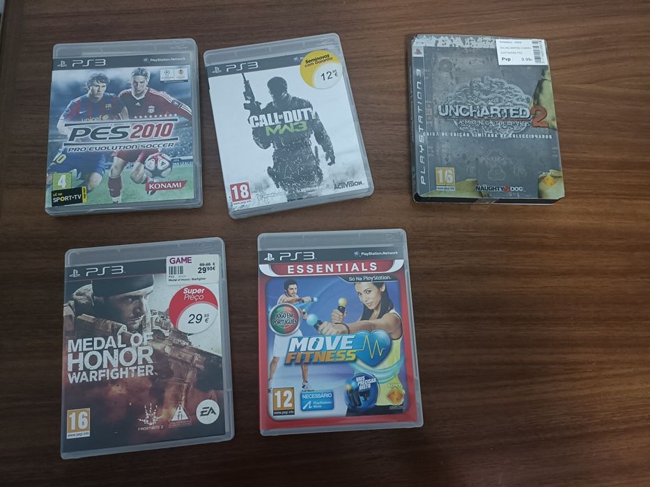 Vários Jogos ps3 cada um por 8€