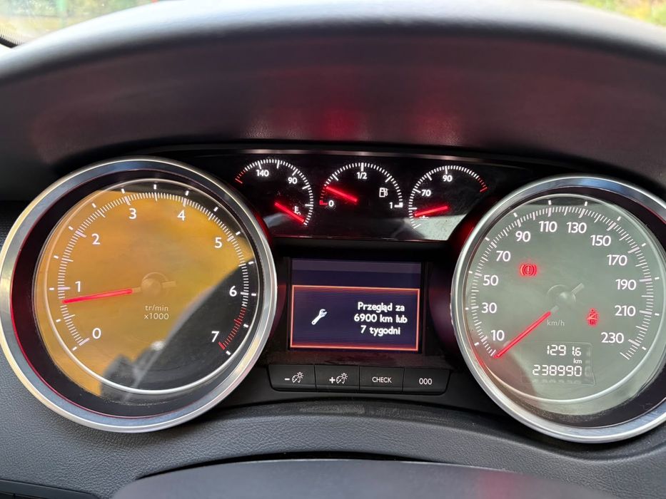 Peugeot 508 Peugeot 508 uszkodzony