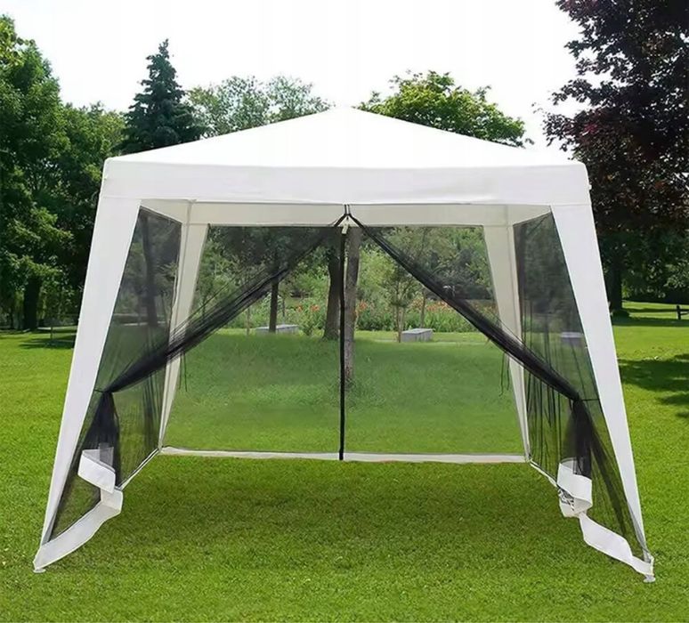 Pawilon Namiot Ogrodowy Altana 3x3m Moskitiera Wodoodporny na Taras