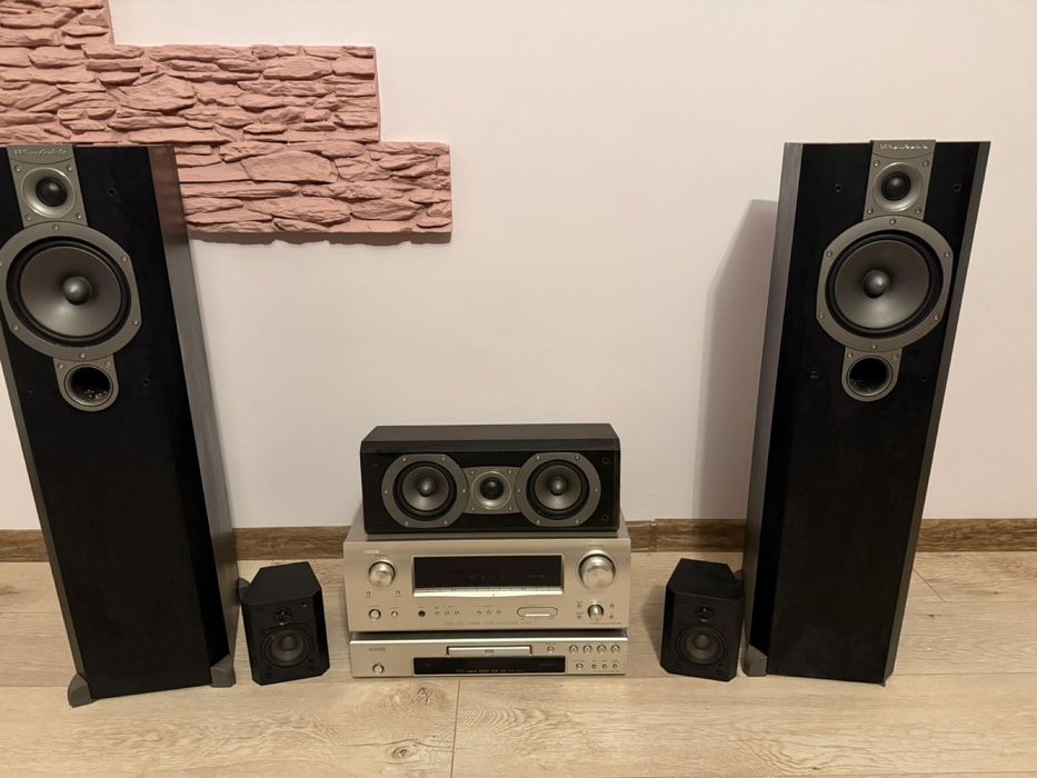 Denon AVR 1509 + zestaw głośników