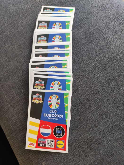 Cartas Match Attax UEFA Euro 2024 Lidl