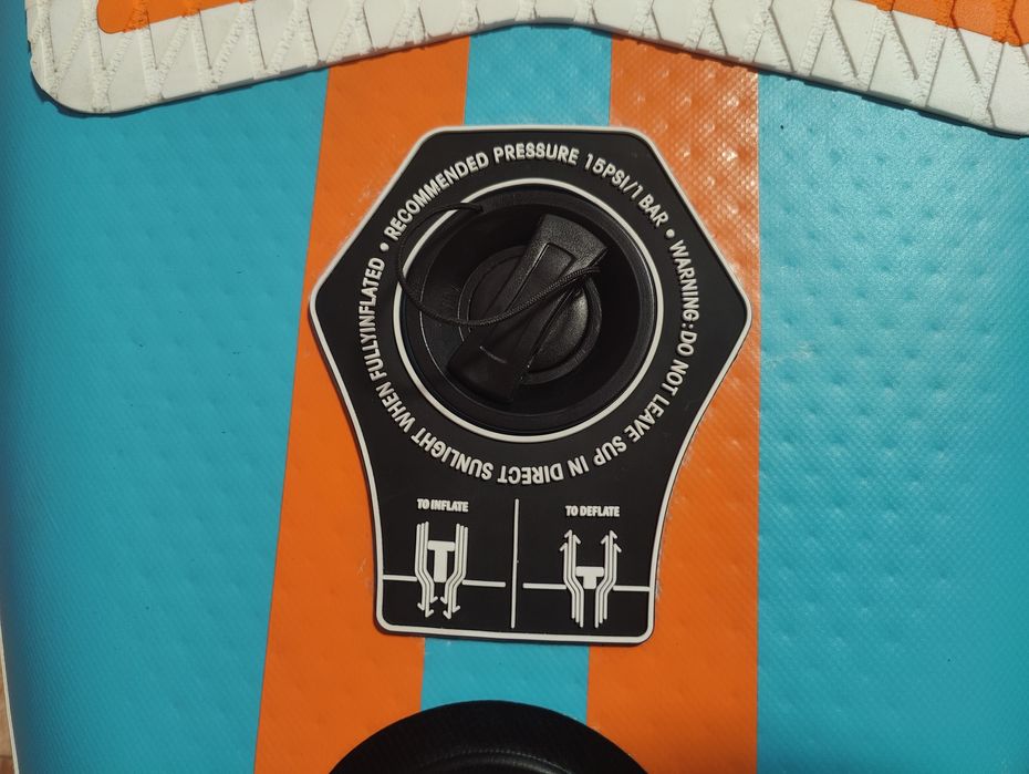 Сапборд сап sup XQ Max (надувна дошка), 381x66x15 см