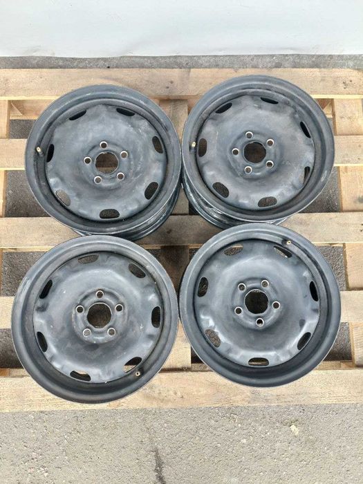 Диски 5 100 14 метал fabia polo